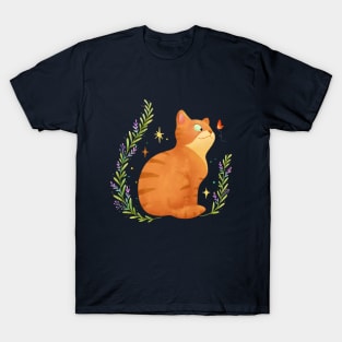 Cat And Summer T-Shirt